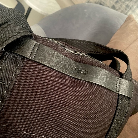 Hammitt Manhattan Leather and Canvas Bag Backpack - Picture 2 of 3